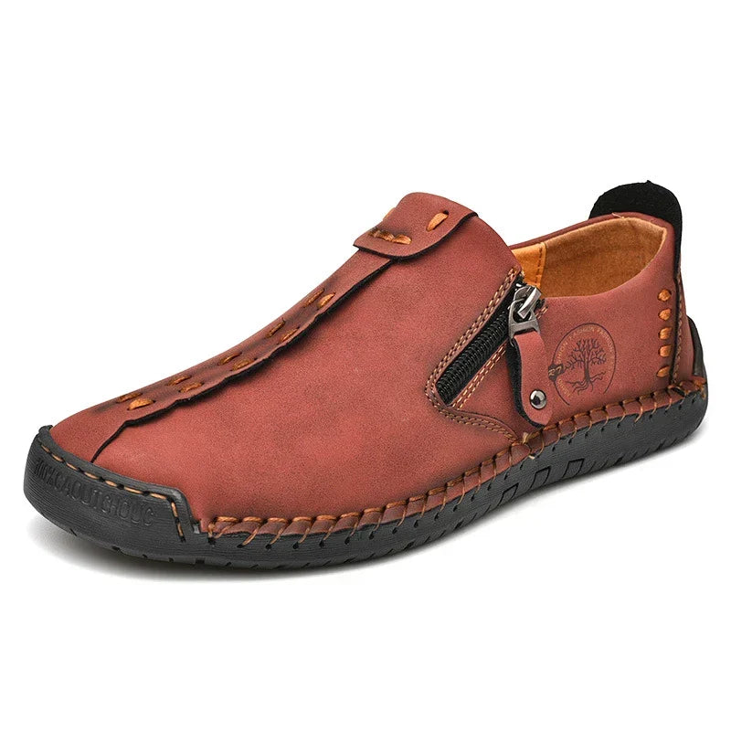 Calzado Artesanales Cuero Sin Cordones