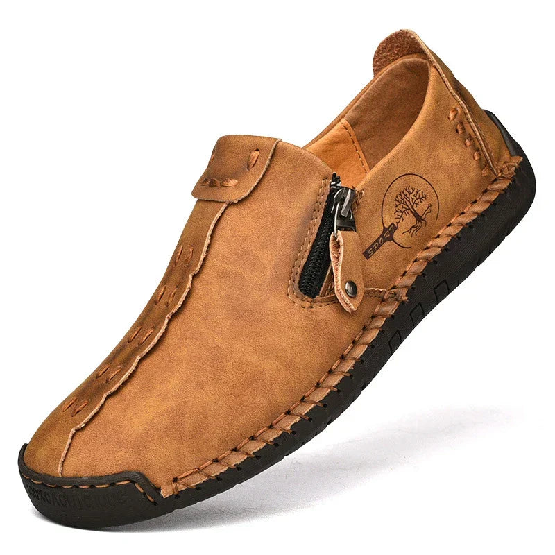Calzado Artesanales Cuero Sin Cordones