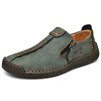 Calzado Artesanales Cuero Sin Cordones