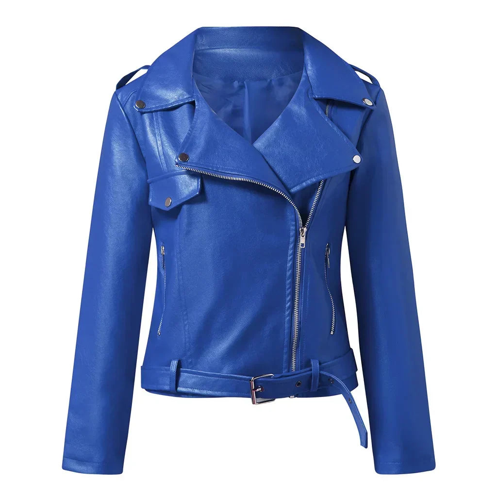 Chaqueta Cuero Premium Mujer